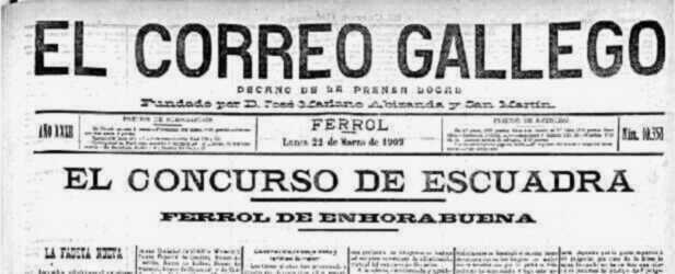 ECG front page of March 22, 1909
