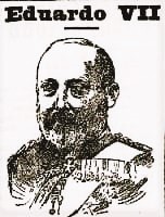 Sketch of Edward VII