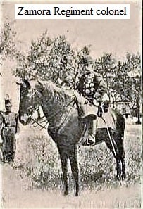 Zamora Regiment colonel