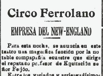 Circo Ferrolano and Empresa New England