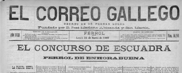 ECG front page of March 22, 1909
